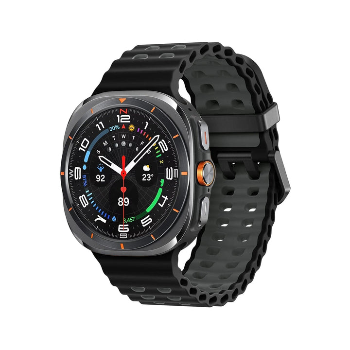 Rugged 2 Tone Sports Watch Band For Samsung Watch 7 Ultra black-gray / galaxy watch ultra 200000049:16146268#black-gray;200000051:100016944#galaxy watch ultra;200007763:201336100