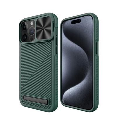 Shockproof Phone Case With Magnetic Charging iPhone 15 / Green CM20231123-01-iPhone 15-Green
