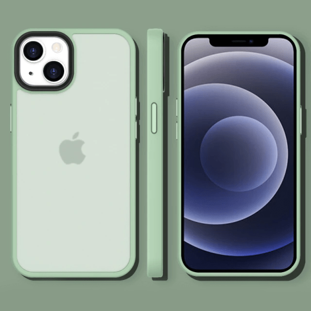 Thin Matte Phone Case iPhone 12 / Green CM20211023-07-iPhone 12-Green