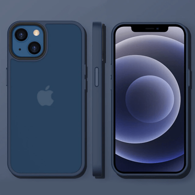 Thin Matte Phone Case iPhone 12 / Blue CM20211023-07-iPhone 12-Blue