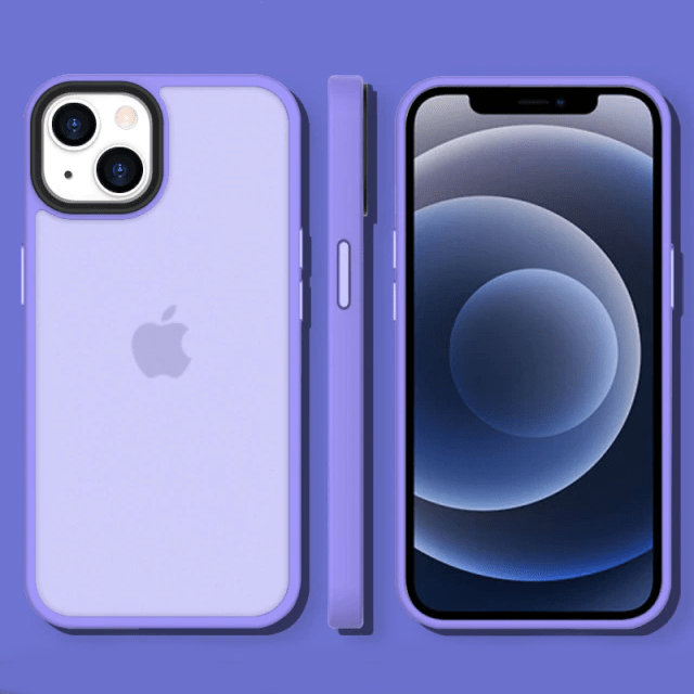 Thin Matte Phone Case iPhone 12 / Purple CM20211023-07-iPhone 12-Purple