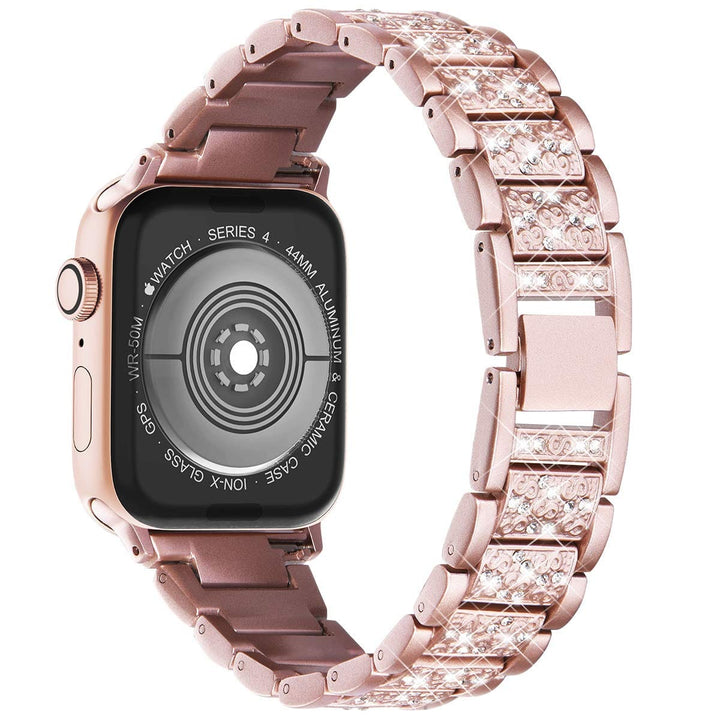 Diamond Watch Band Pink Gold / 38mm, 40mm & 41mm DP180301S05