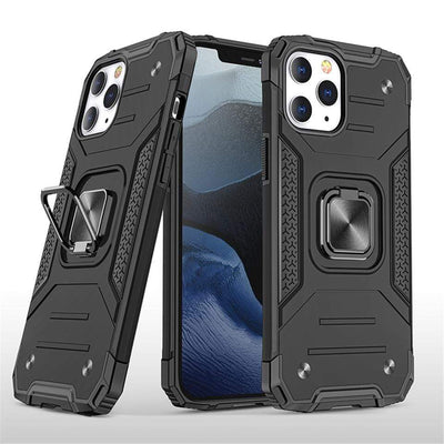Magnetic Shockproof Phone Case iPhone 12 Mini / Black Y10142-Black-ForiPhone12Mini