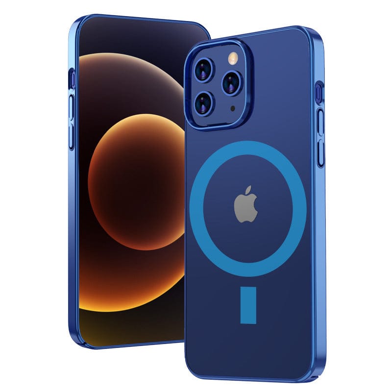 MagSafe Case For iPhone Chrome Plated Apple Phone Cover