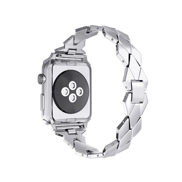 Rhombus Stainless Steel Watch Band