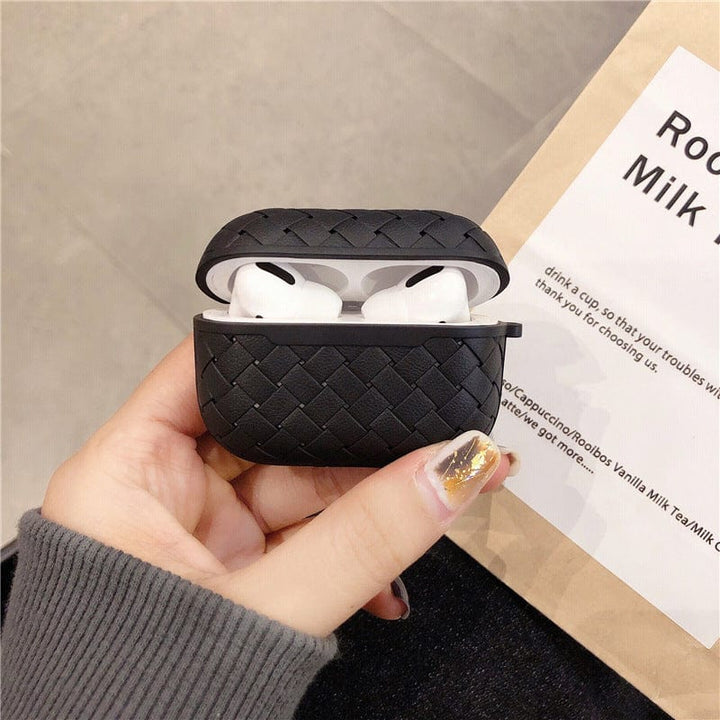 Woven Wireless Headphones Case AirPods 1 / Black CM20220421-07-Airpods 1-Black