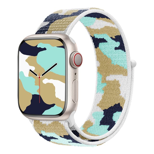 Camo Sports Watch Band Light green Camo / 38mm, 40mm & 41mm DP190625S83