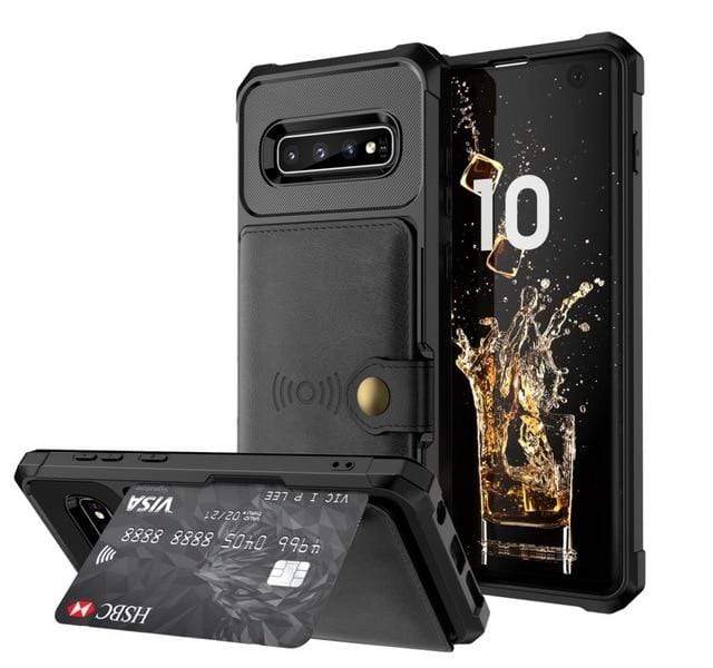 Magnetic Leather Wallet Case For Samsung Galaxy Note Galaxy Note 9 / Black L1Y1-18091931-Bl-N9F