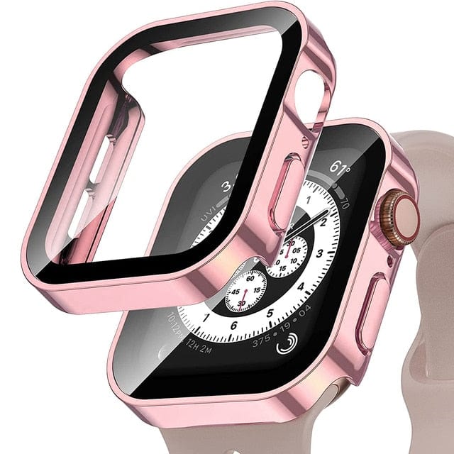 Tempered Glass Scratch Proof Watch Case Pink / 40mm DP2208101AS04