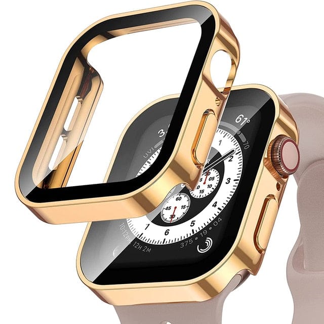 Tempered Glass Scratch Proof Watch Case Rose Gold / 40mm DP2208101AS05