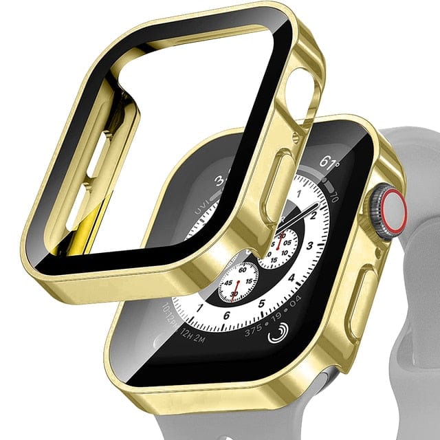 Tempered Glass Scratch Proof Watch Case Gold / 40mm DP2208101AS08
