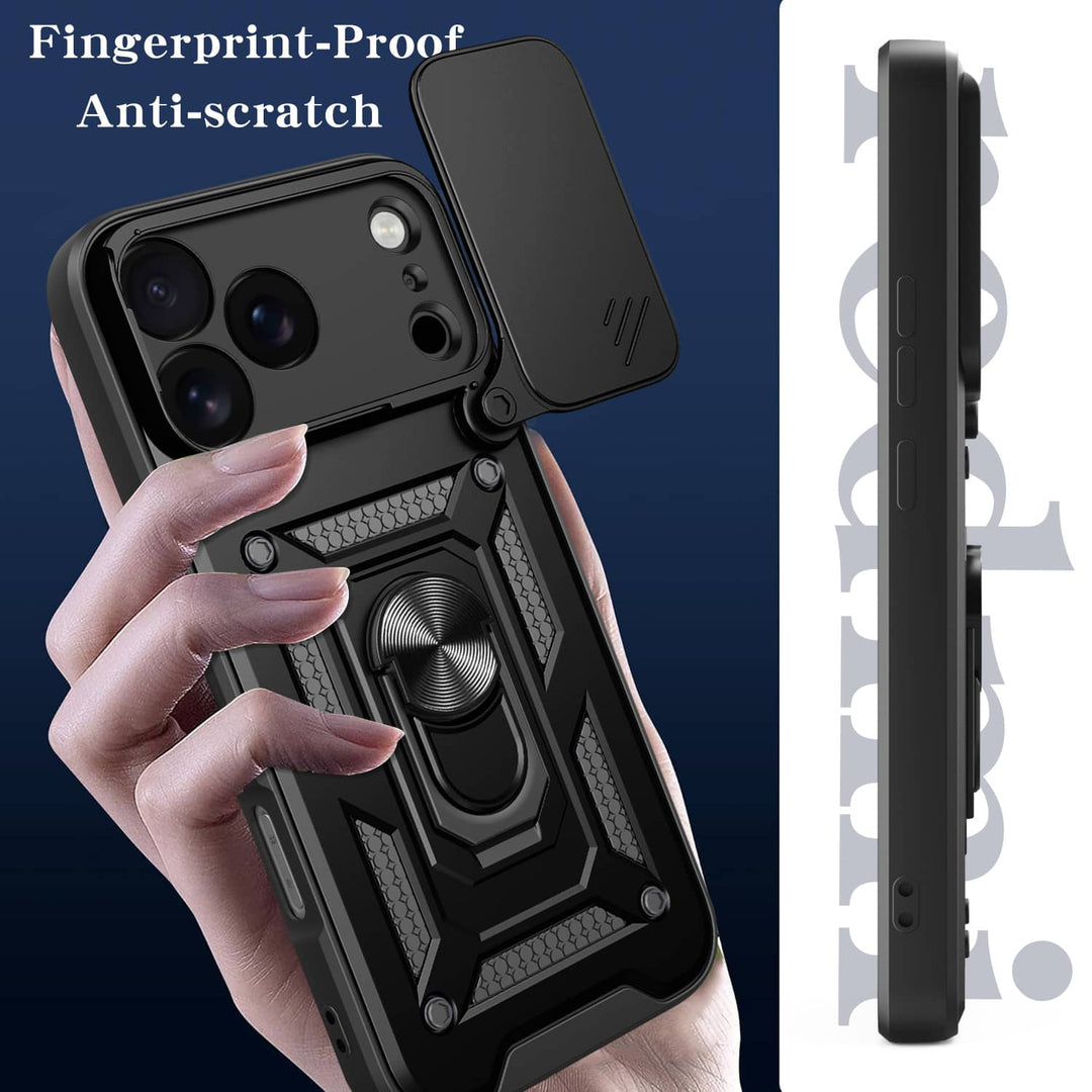 Magnetic Shockproof Phone Case With Camera Cover