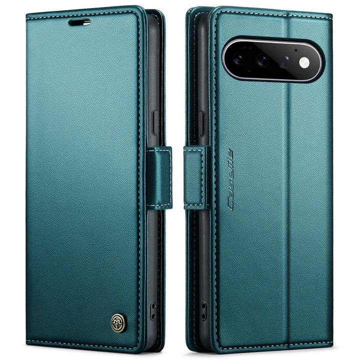 RFID Leather Card Holder Case For Google Pixel Google Pixel 11 Green Parkfield Supplies