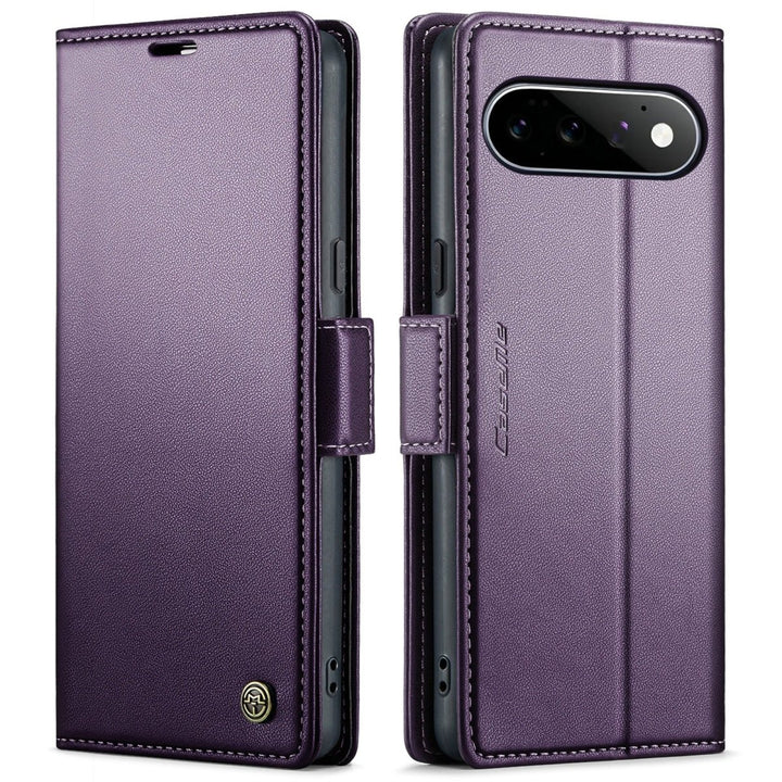 RFID Leather Card Holder Case For Google Pixel Google Pixel 11 Purple Parkfield Supplies