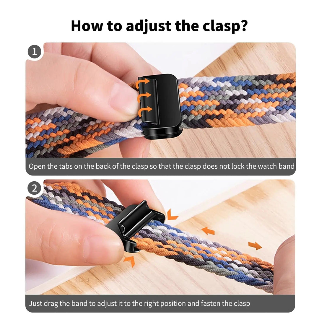 Braided Magnetic Sports Band For Samsung Watch 7