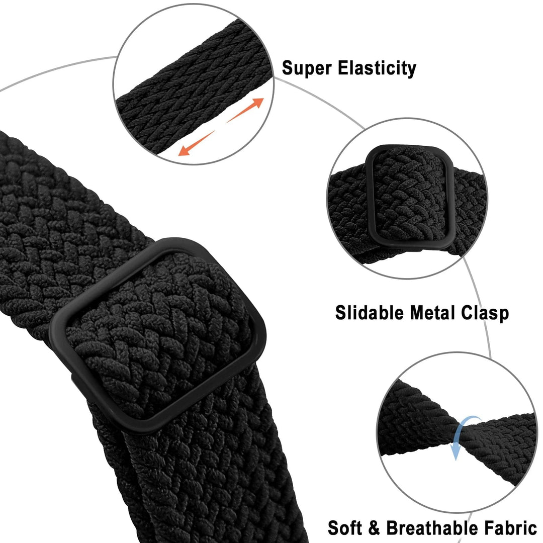 Braided Solo Loop Watch Band For Samsung Watch 7