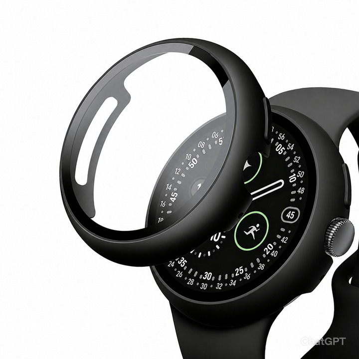 Tempered Glass Case For Google Pixel Watch