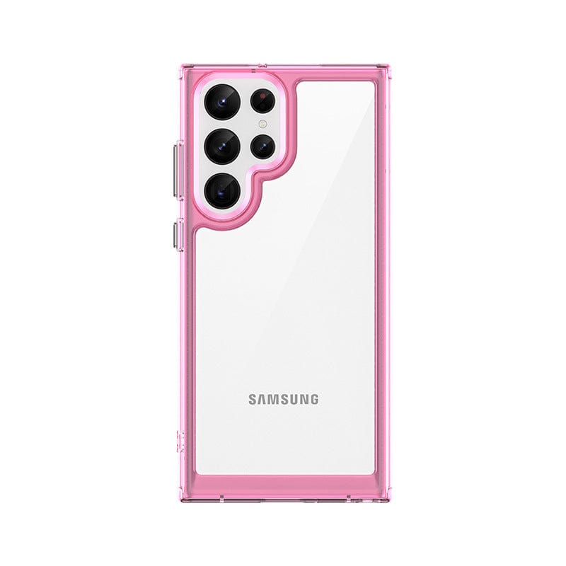 Clear Shockproof Case For Samsung Galaxy