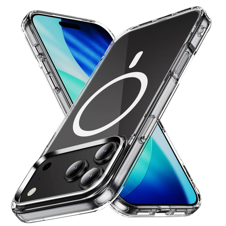 Clear Shockproof Phone Case With Magnetic Charging iPhone 17 Pro Max Parkfield Supplies