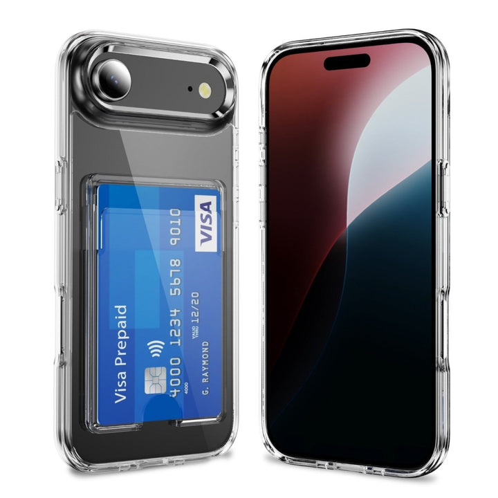 Clear Shockproof Phone Case with Cardholder iPhone Air Parkfield Supplies