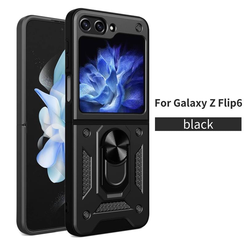 Magnetic Shockproof Case For Samsung Z FLIP Galaxy Flip 6 / Black CM20211023-06-Z Flip 6-Black
