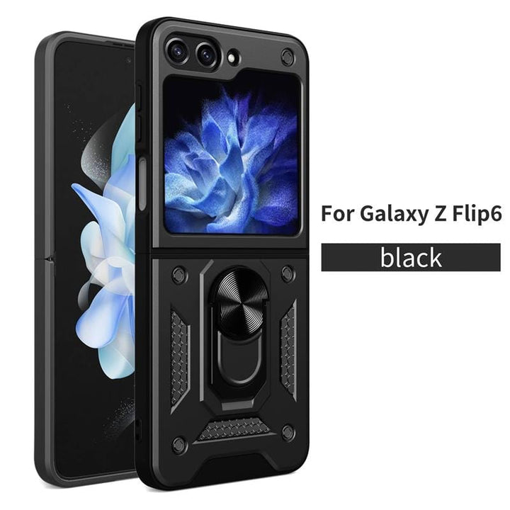 Magnetic Shockproof Case For Samsung Z FLIP Galaxy Flip 6 / Black CM20211023-06-Z Flip 6-Black