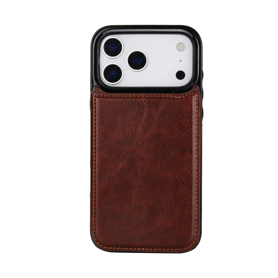 Flip Leather Phone Wallet Case iPhone 15 Rose Red Parkfield Supplies