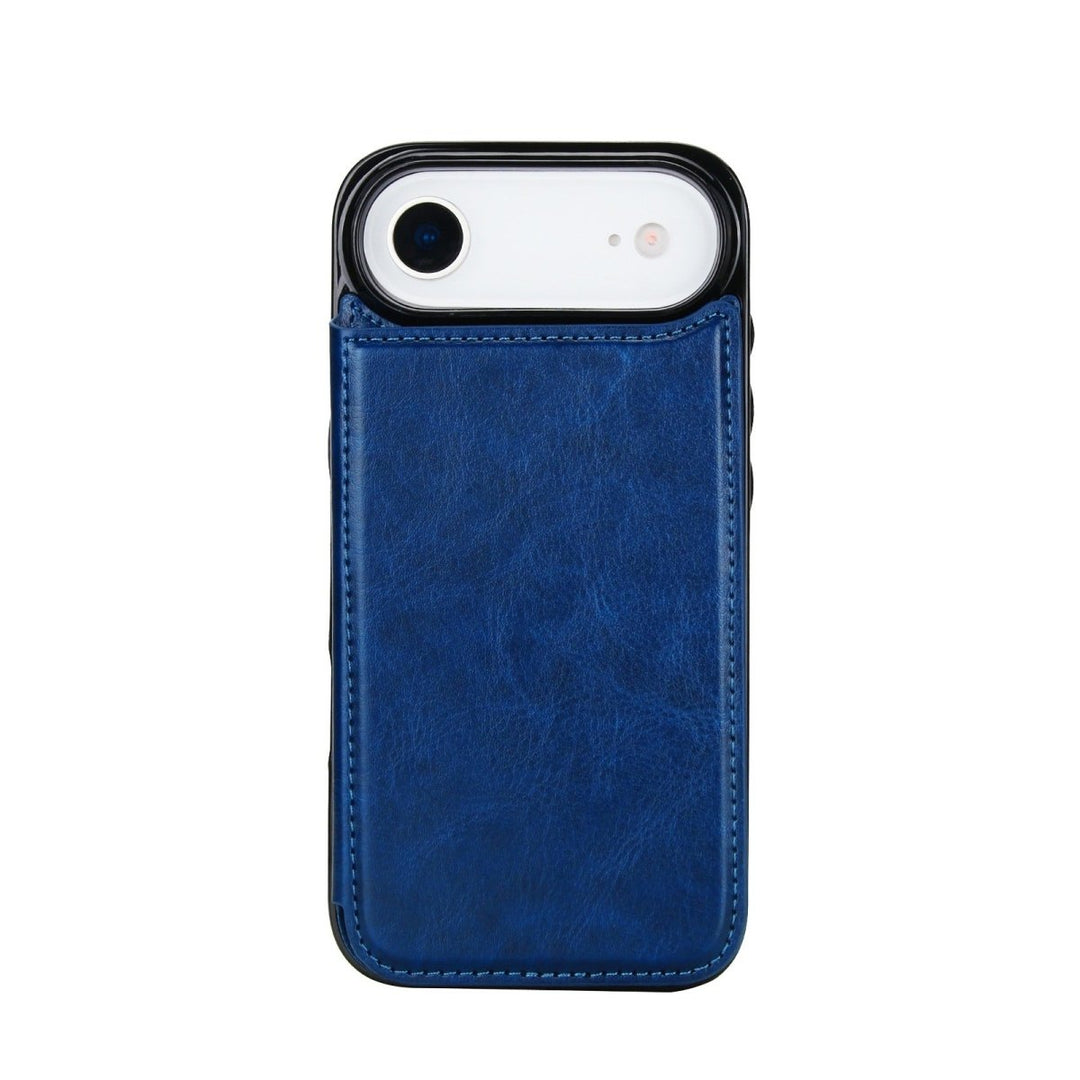 Flip Leather Phone Wallet Case iPhone 17 Pro Rose Gold Parkfield Supplies