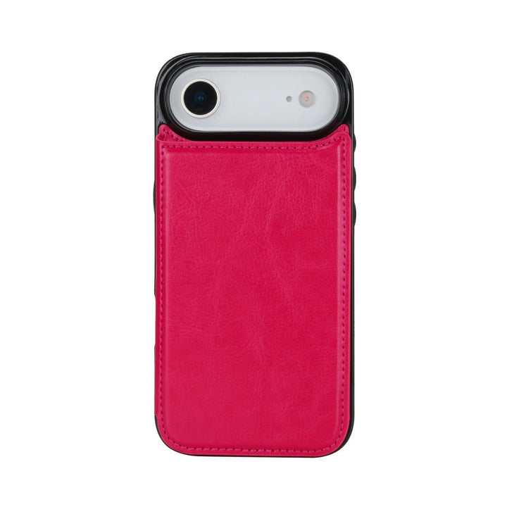 Flip Leather Phone Wallet Case iPhone 17 Pro Rose Gold Parkfield Supplies