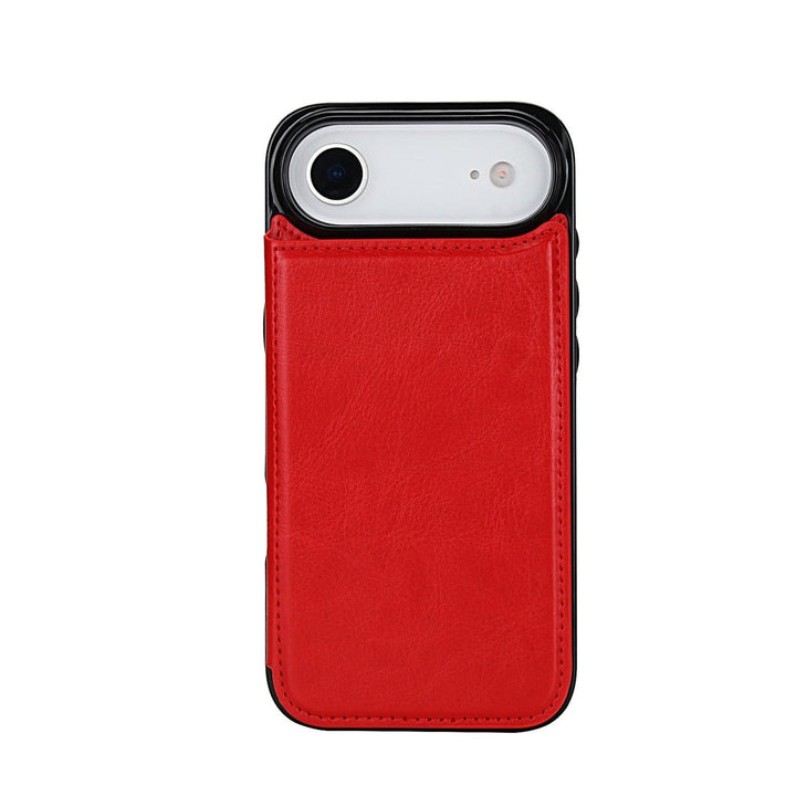 Flip Leather Phone Wallet Case iPhone 17 Pro Rose Gold Parkfield Supplies