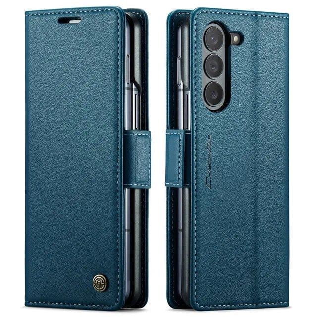 RFID Leather Card Holder Case For Samsung Z Fold