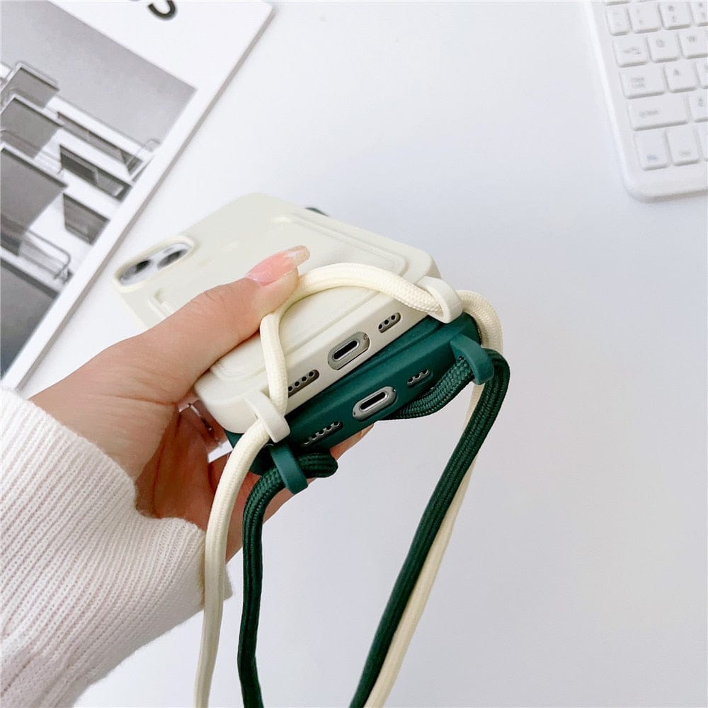 Silicone Crossbody Phone Case