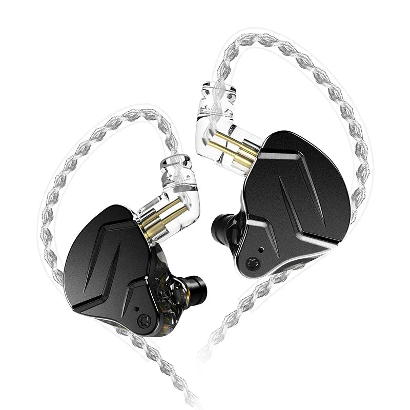 Metal Wired Earbud Headphones ZSN PROX Blackbiao 14:173#ZSN PROX Blackbiao