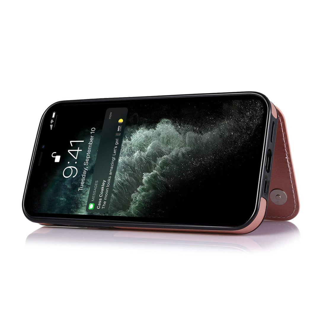Flip Leather Phone Wallet Case