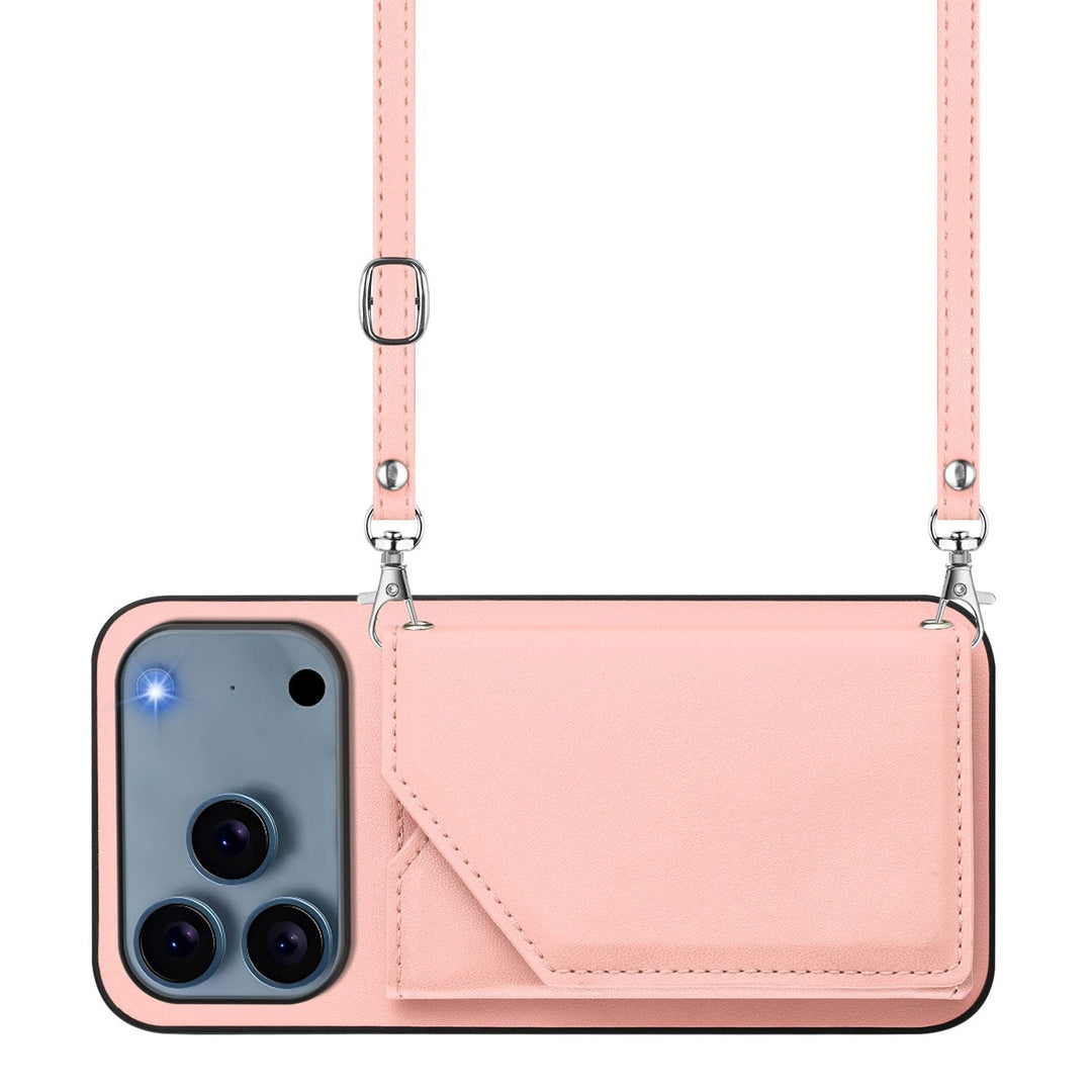 Crossbody Leather Wallet Phone Case