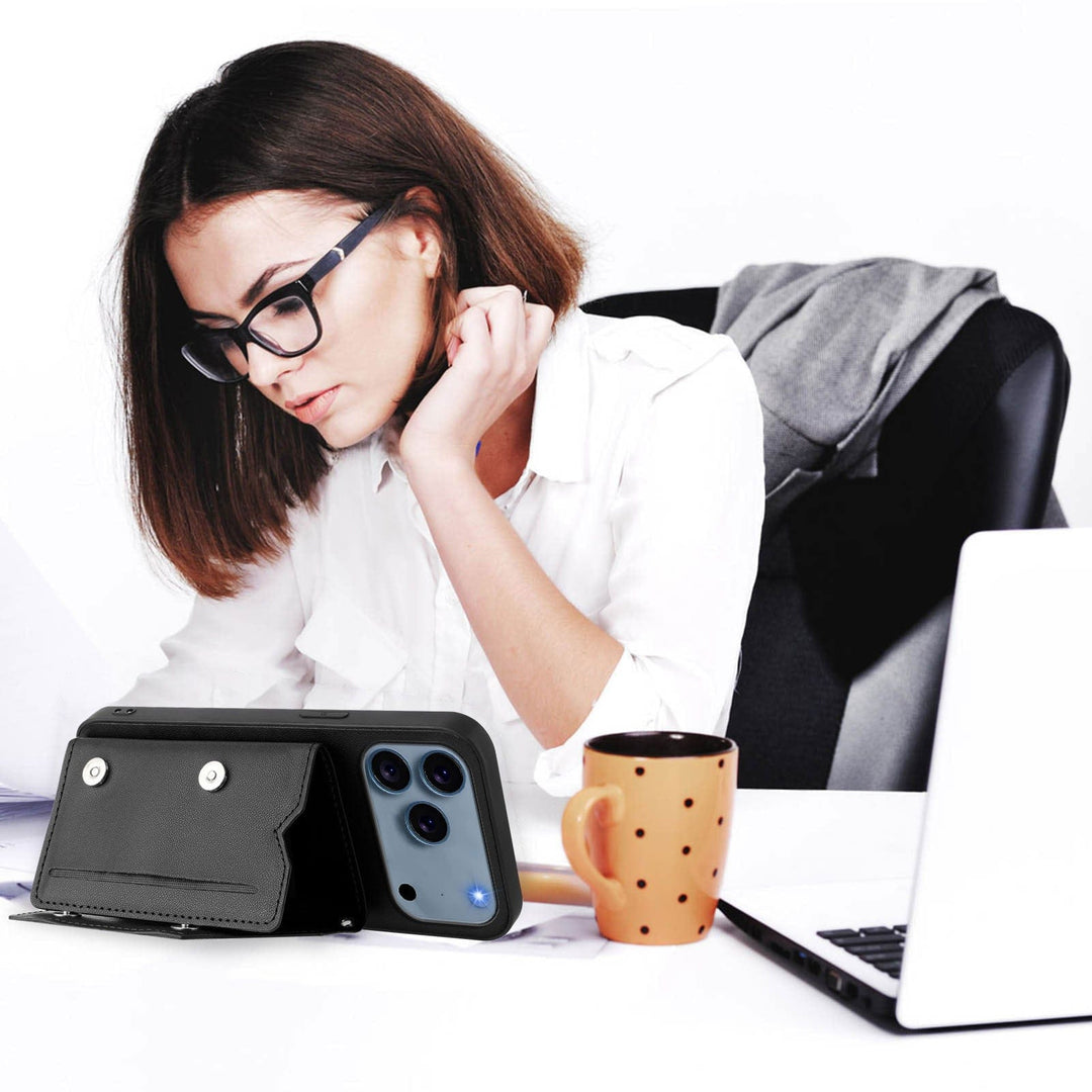 Crossbody Leather Wallet Phone Case