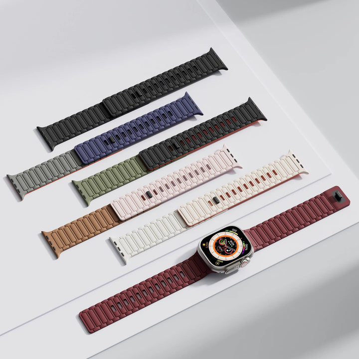 Silicone Magnetic Loop Watch Band