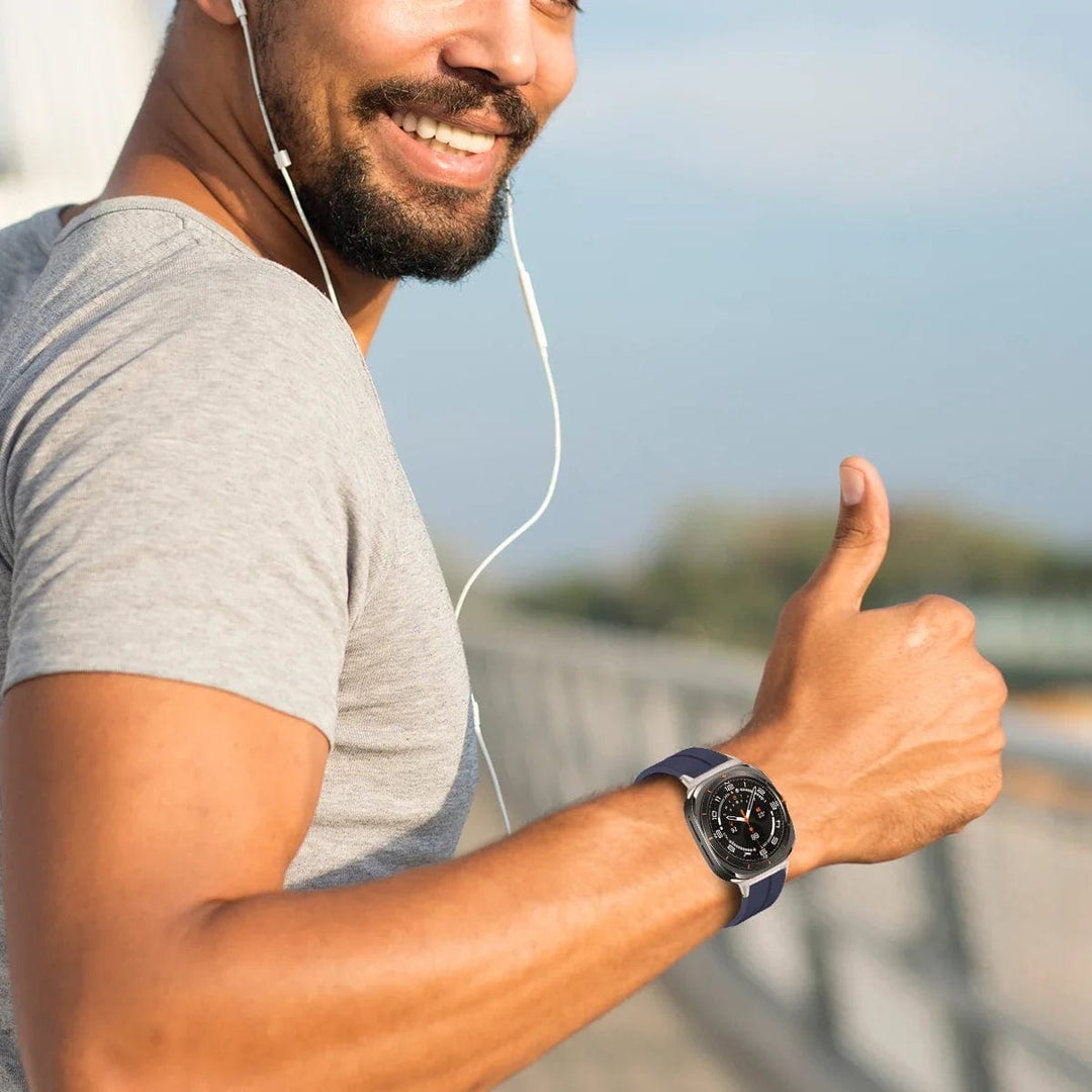 Magnetic Silicone Sports Watch Band For Samsung