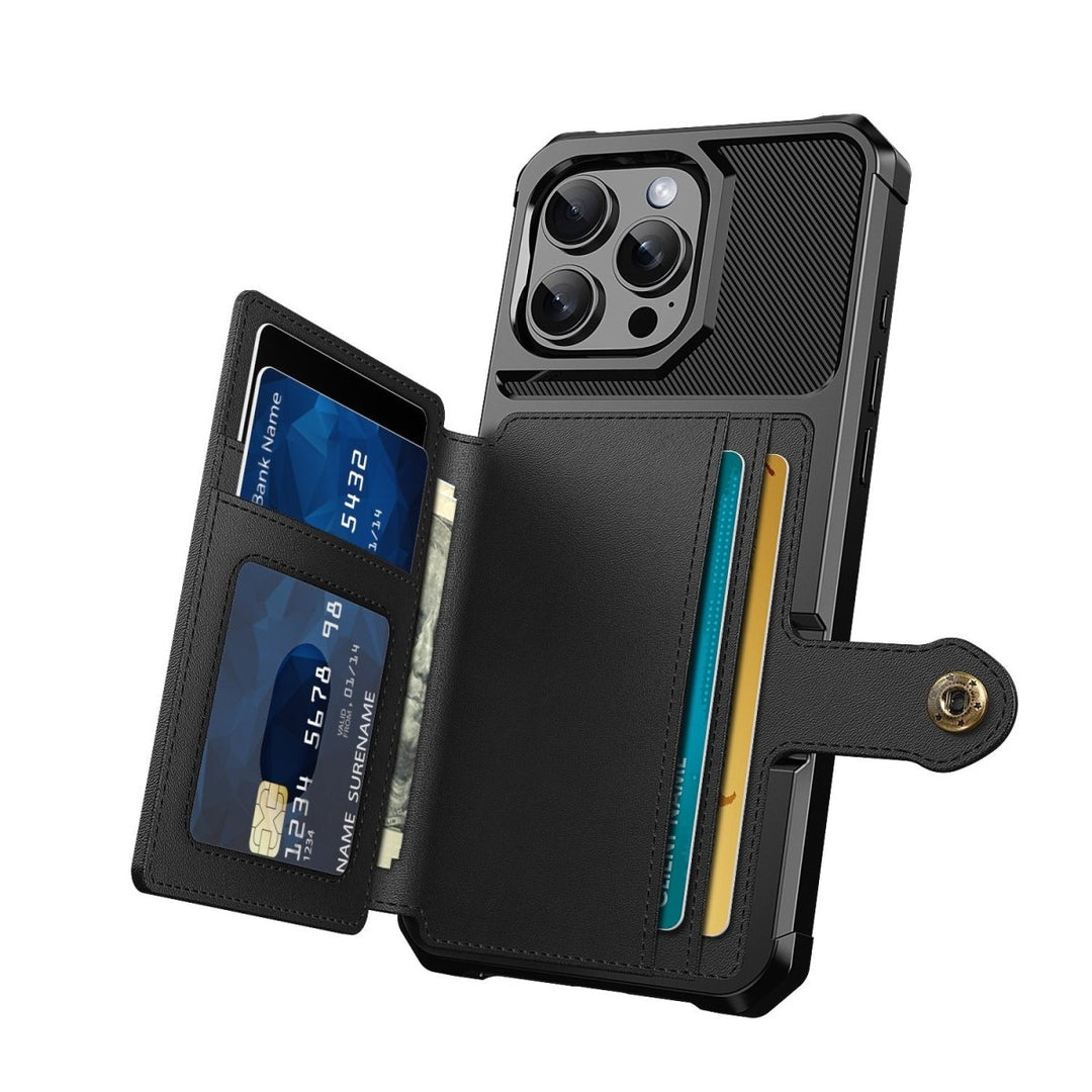 Magnetic Leather Phone Wallet Case iPhone 11 Pro Blue Parkfield Supplies