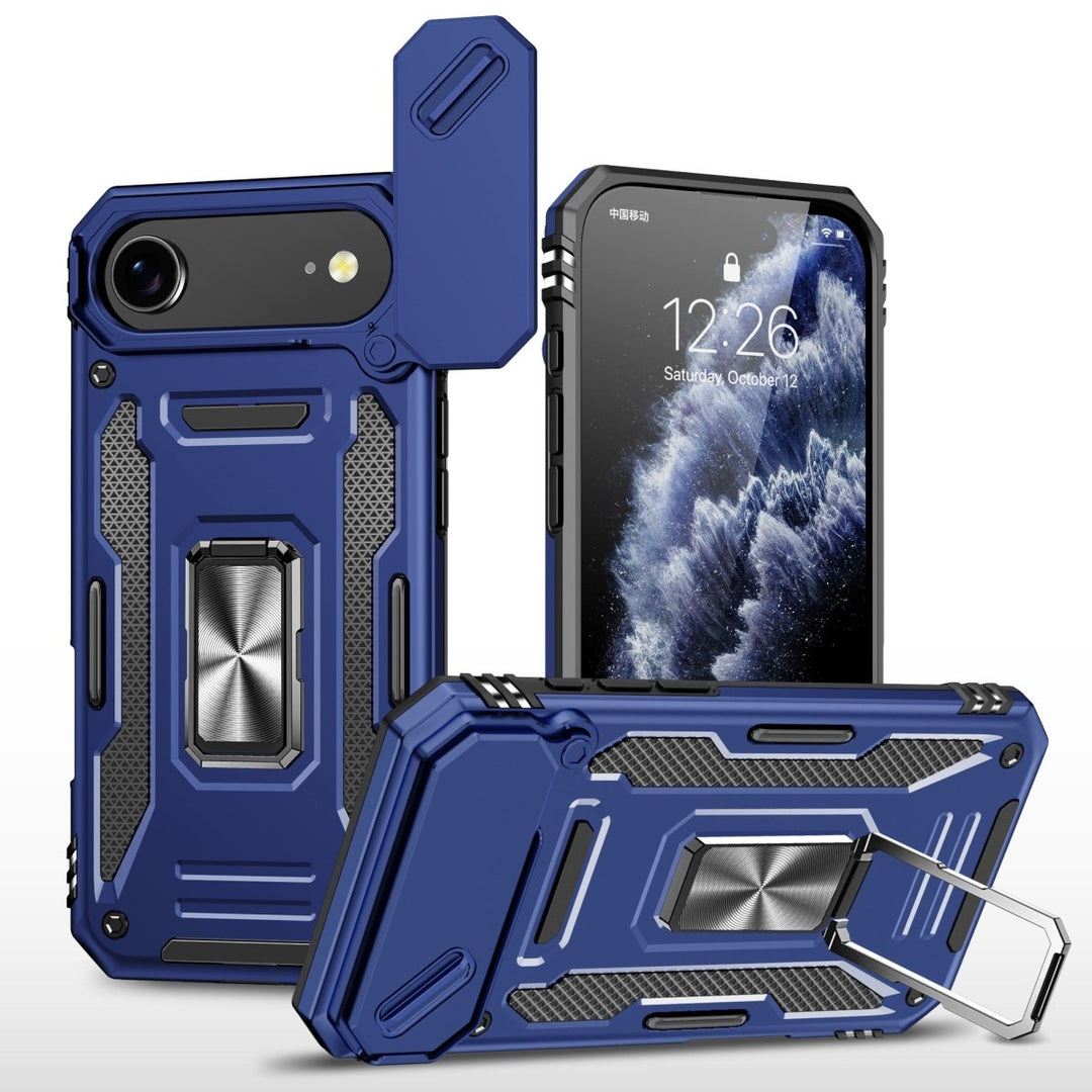Magnetic Phone Case With Kickstand & Camera Cover iPhone Air Dark Blue Parkfield Supplies
