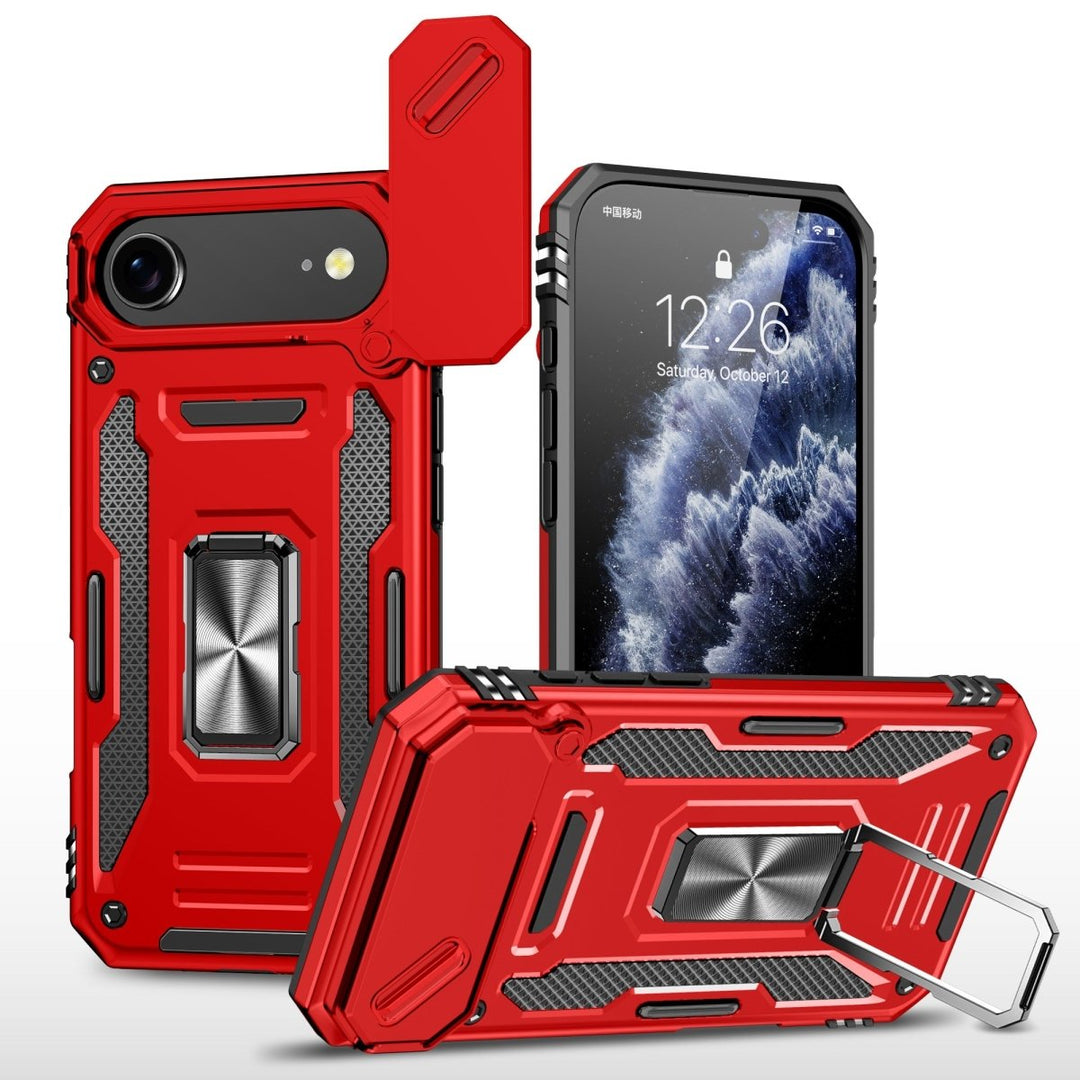 Magnetic Phone Case With Kickstand & Camera Cover iPhone Air Red Parkfield Supplies