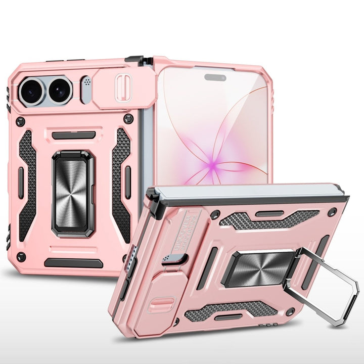 Magnetic Phone Case With Kickstand & Camera Cover iPhone Duo Pink Parkfield Supplies