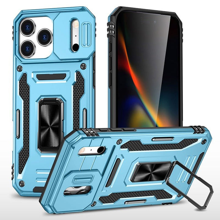 Magnetic Phone Case With Kickstand & Camera Cover iPhone 17 Pro Max Sky Blue Parkfield Supplies