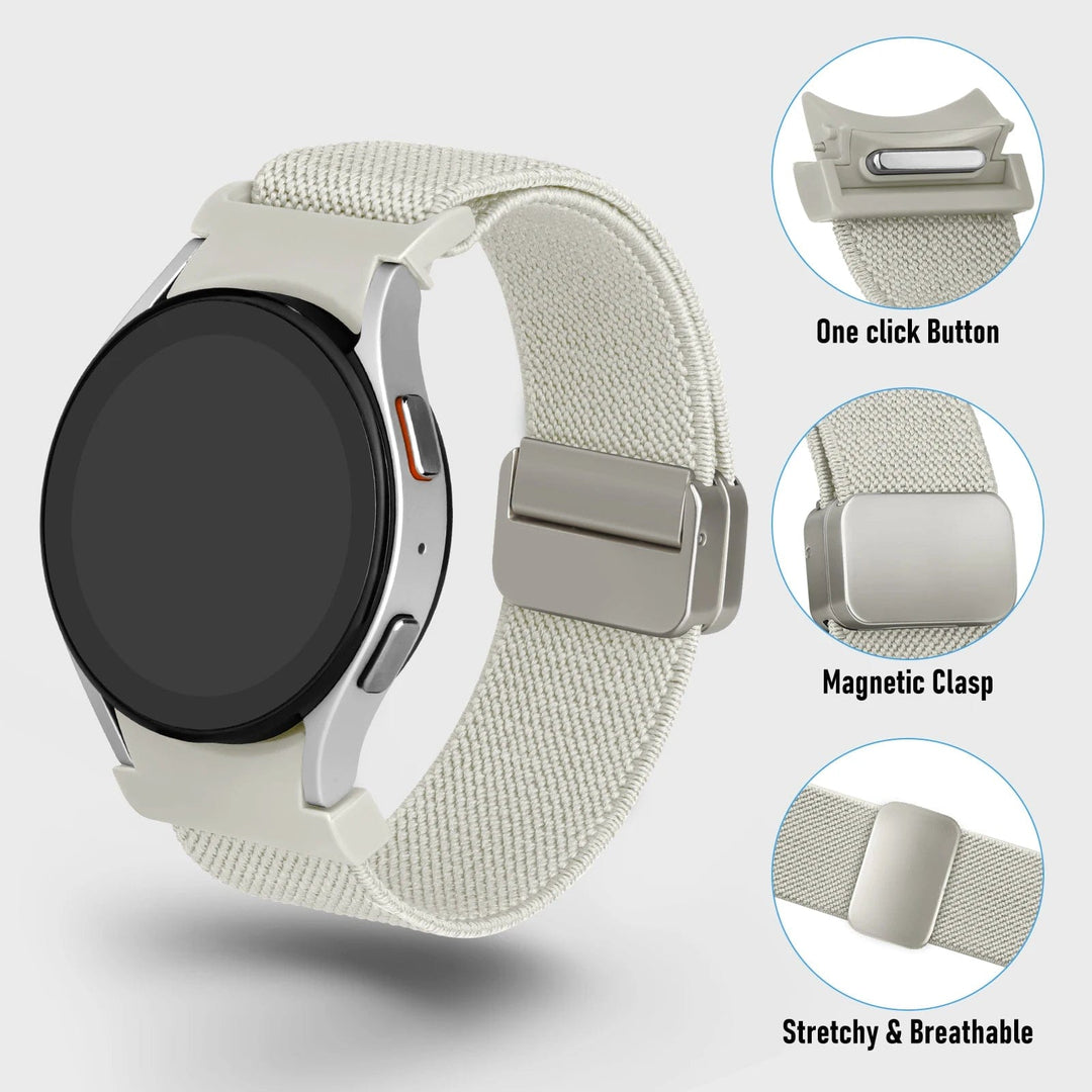 Magnetic Nylon Sports Watch Band For Samsung