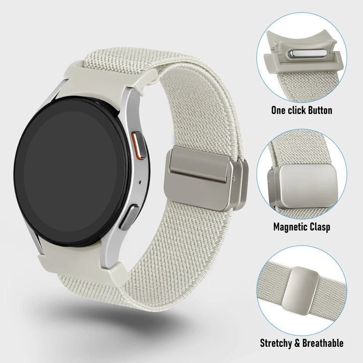 Magnetic Nylon Sports Watch Band For Samsung