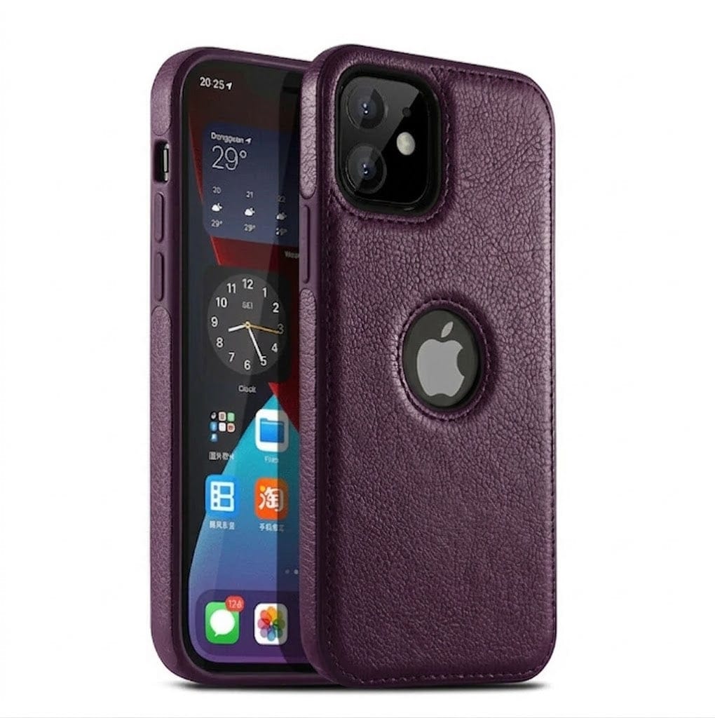 Slim Leather Phone Case iPhone 6/6S / Purple CM20260310-A-01-iPhone 6/6S-Purple