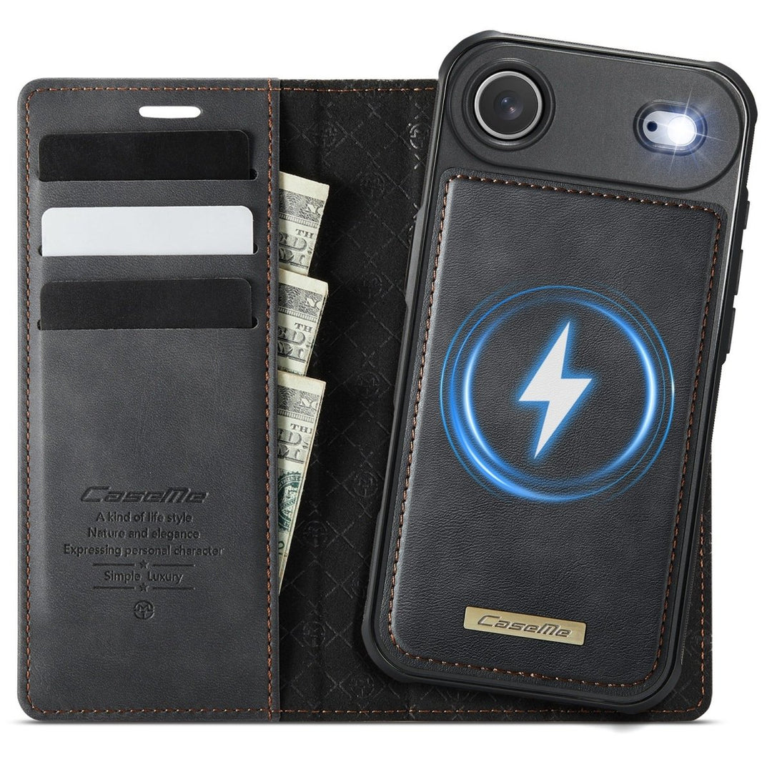 RFID Detachable Leather Card Holder Phone Case iPhone Air Black Parkfield Supplies