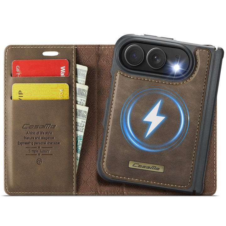 RFID Detachable Leather Card Holder Phone Case iPhone Duo Brown Parkfield Supplies