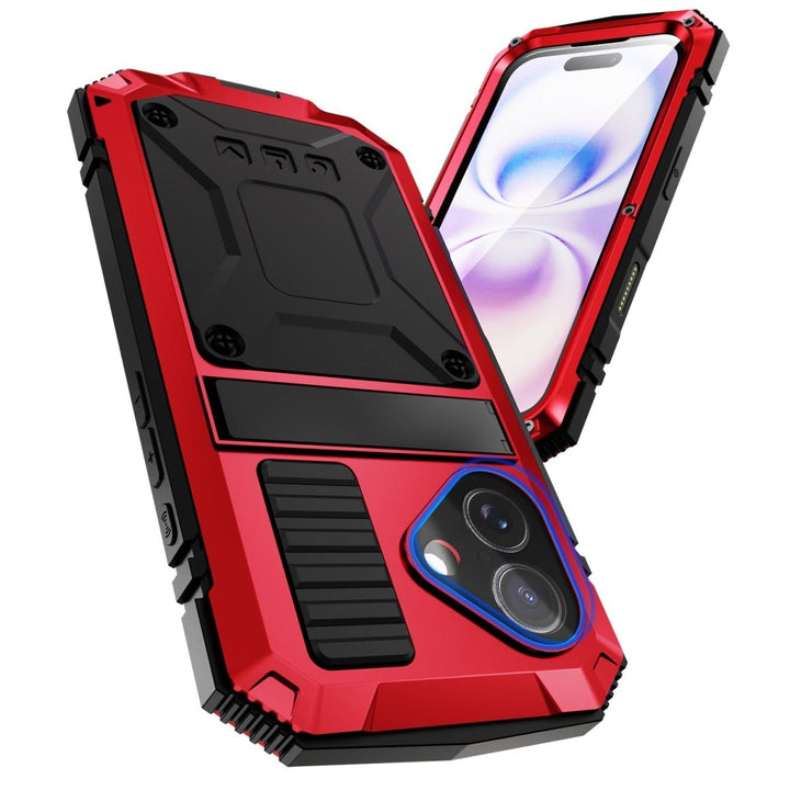 Rugged Heavy Duty Phone Case with Kickstand iPhone 16 Yellow Parkfield Supplies