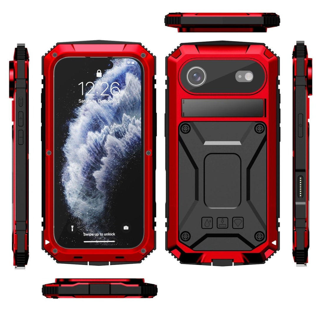 Rugged Heavy Duty Phone Case with Kickstand iPhone 17 Air Yellow Parkfield Supplies